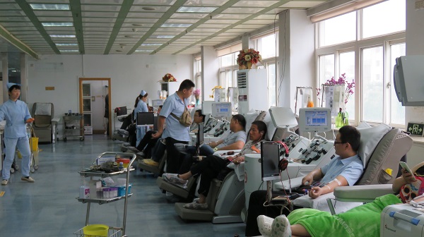 無償獻血，飛龍人在行動