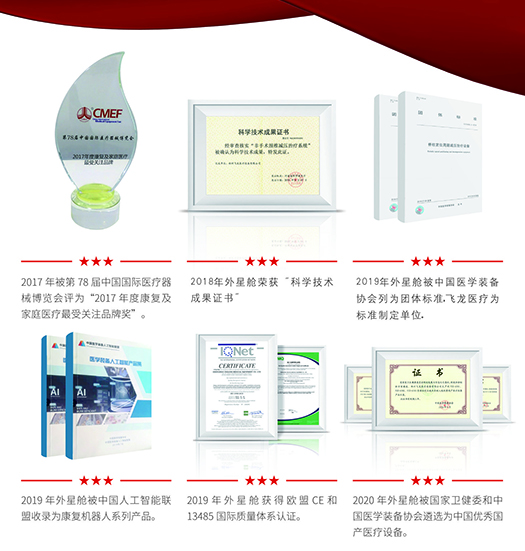 外星艙獲得的榮譽 外星艙獲得的榮譽